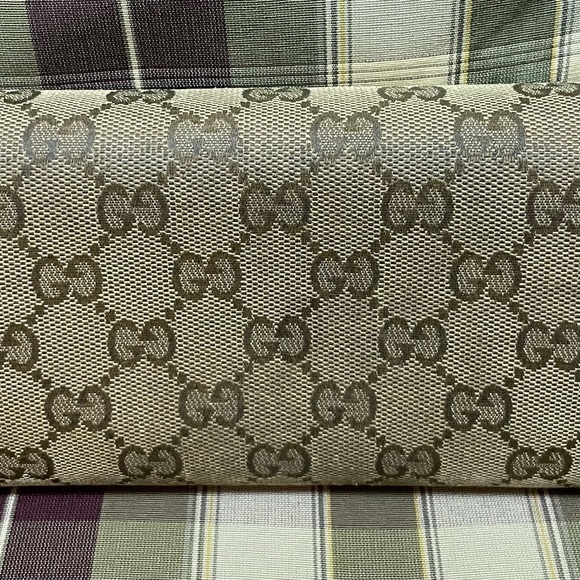 Gucci GG monogram Canvas lovely Heart long Wallet-Brown - Picture 4 of 7